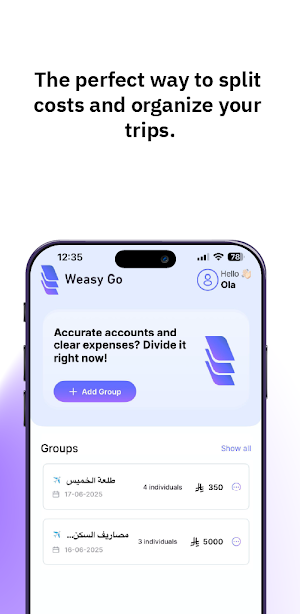 Weasy Go - ويزي جو Screenshot 1