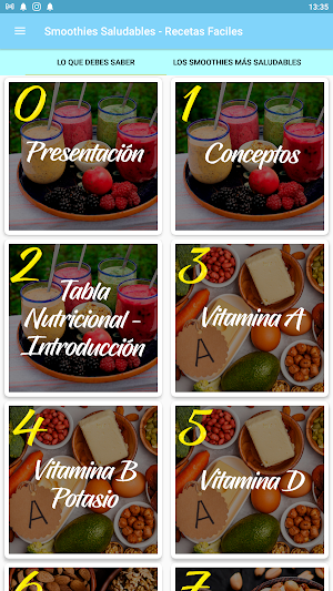 Smoothies Saludables - Recetas Screenshot 1