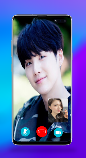 Suga Call You - Suga BTS Fake Video Call Screenshot 3