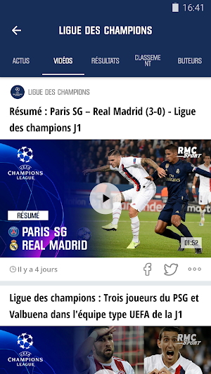 RMC Sport News - Actu Foot et Sports en direct Screenshot 2