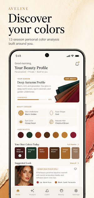 Aveline: Beauty & Style OS Screenshot 0
