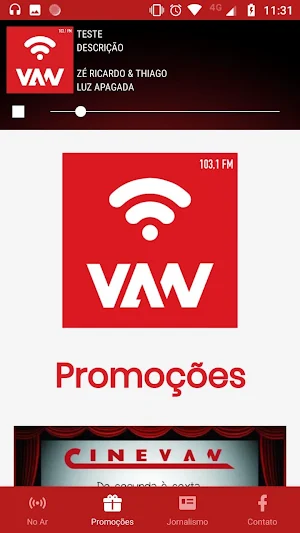 Van FM 103.1 Varginha e Região Screenshot 1