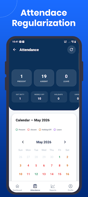 MargHRMS Screenshot 2