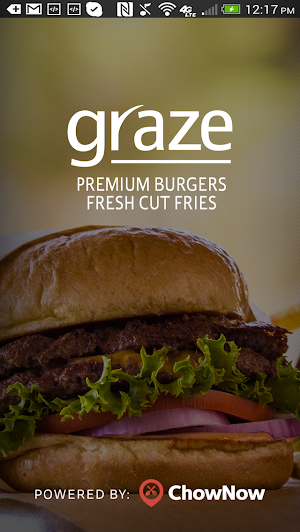 Graze Premium Burgers Screenshot 0