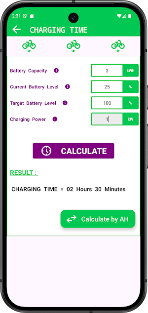 EV Calculator Screenshot 2