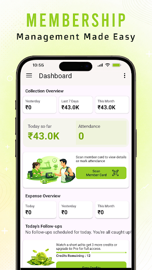 GymBill - Gym Management App Screenshot 1