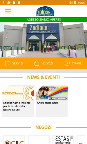 Zodiaco Centro Commerciale Screenshot 0