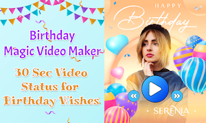 Birthday Video Maker App Screenshot 2