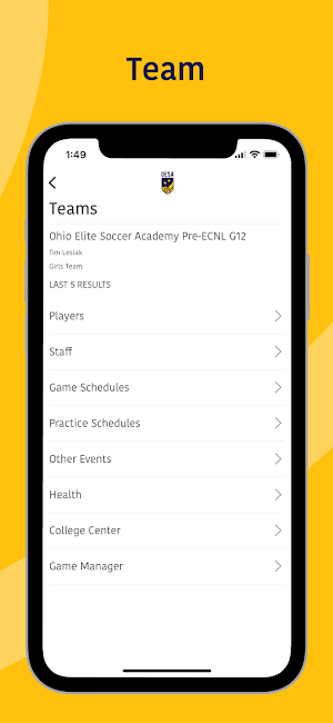 Ohio Elite Soccer Academy Screenshot 3