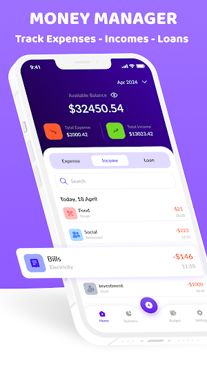 Money Manage - Balance Budget Screenshot 0