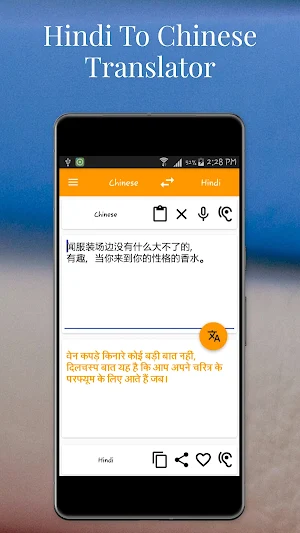 Hindi To Chinese Translator Screenshot 1