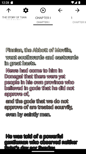 zBook: Irish Fairy Tales Screenshot 1