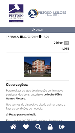 Pietoso Leilões Screenshot 3