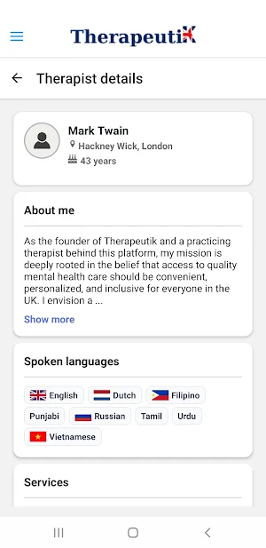 Therapeutik Screenshot 2