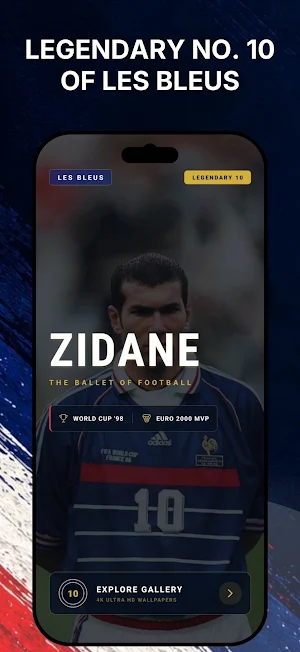 Zidane Wallpapers Screenshot 1