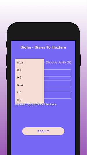 Bigha-Biswa To Hectare Screenshot 1