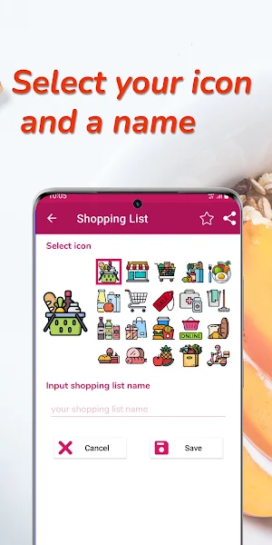 Shopping List Screenshot 1