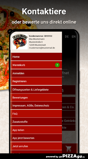 Pizza Mafia Trier Screenshot 2