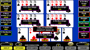 Five Play Poker - Free! Screenshot 3