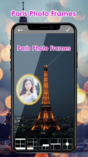 Paris Photo Editor and Frames Screenshot 1
