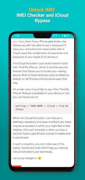 Unlock IMEI - Android & iPhone Screenshot 3