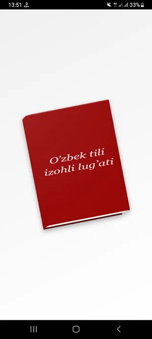 O'zbek tilining izohli lug'ati Screenshot 0
