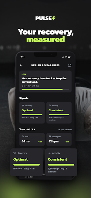 Pulse: Athlete Screenshot 1