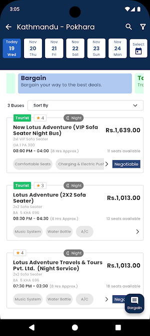 Lotus Adventure Travels Screenshot 2