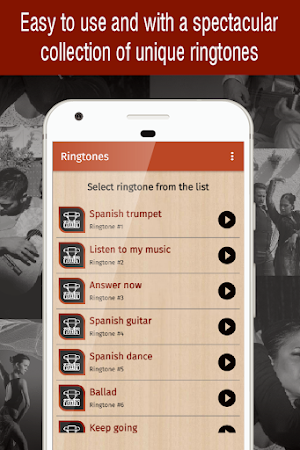 spanish ringtones for phone Screenshot 1