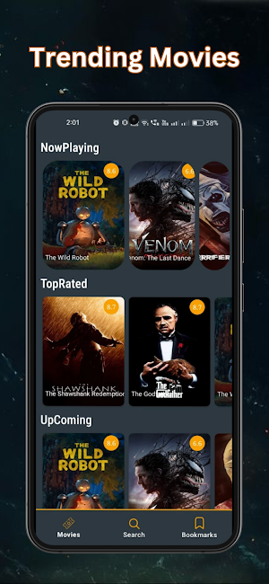 Cinema Track Screenshot 2