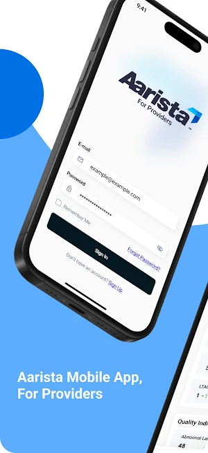 Aarista Provider Screenshot 0