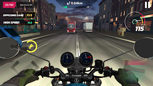 Traffic Moto Racer: City Rush Screenshot 2