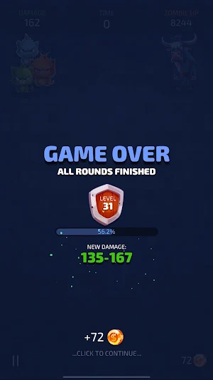 Solitaire Cats vs Zombies Screenshot 3