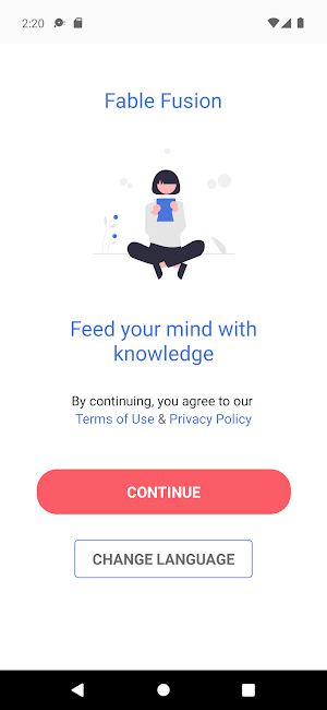 Fable Fusion - Feed your mind Screenshot 0