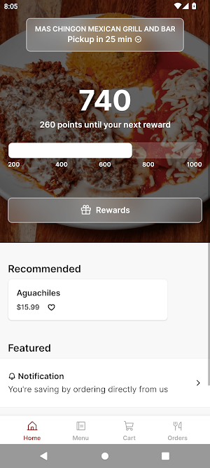 MAS CHINGON MEXICAN GRILL Screenshot 0