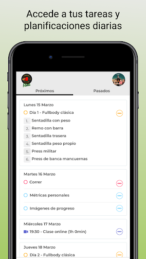 Corazón de león fitness Screenshot 0