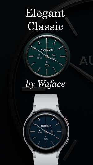 Waface AW08 Elegant Watch Face Screenshot 0