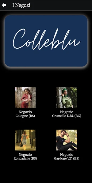 COLLEBLU ABBIGLIAMENTO Screenshot 1