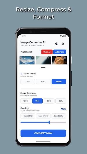 Image Converter PI: Resizer Screenshot 1