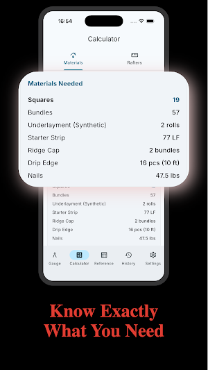 Roof Pitch Gauge - Gabled Screenshot 3
