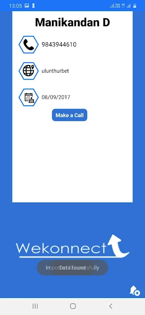 Wekonnect Screenshot 1