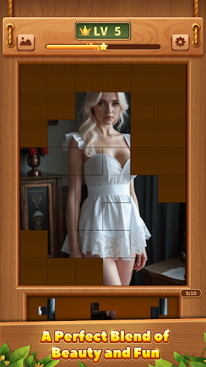 Jigsaw puzzle-Sweet Girl Screenshot 1