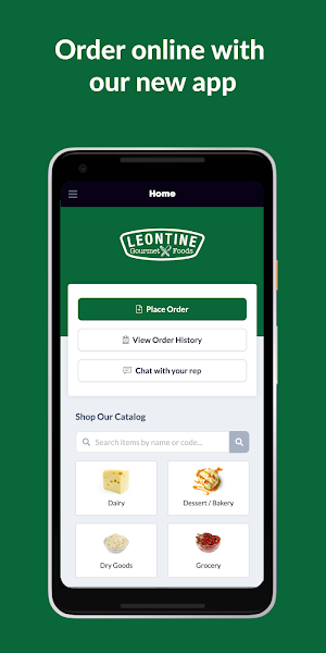 Leontine Gourmet Foods Screenshot 0