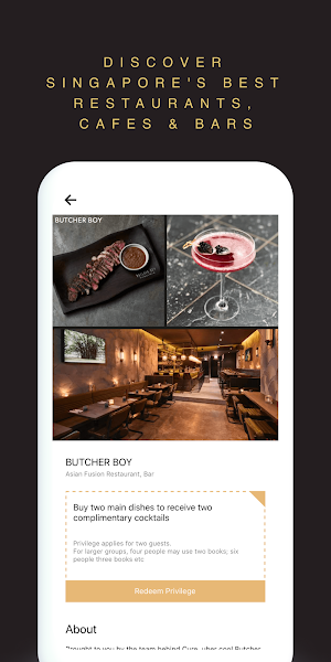Hungry in - Dining Privileges Screenshot 2