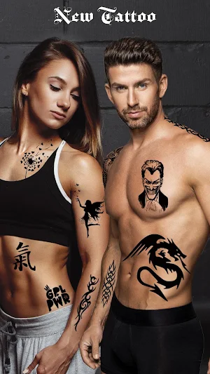 Tattoo Maker : Easy Tattoo Stickers Editor Screenshot 0
