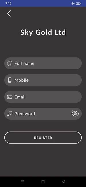 Sky Gold Ltd Screenshot 1