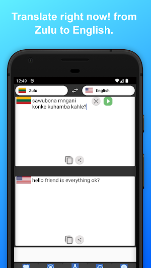 English to Zulu Translator Screenshot 3