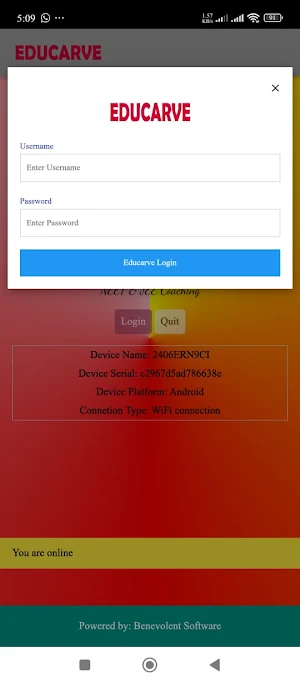 Educarve Career Institute App Screenshot 1