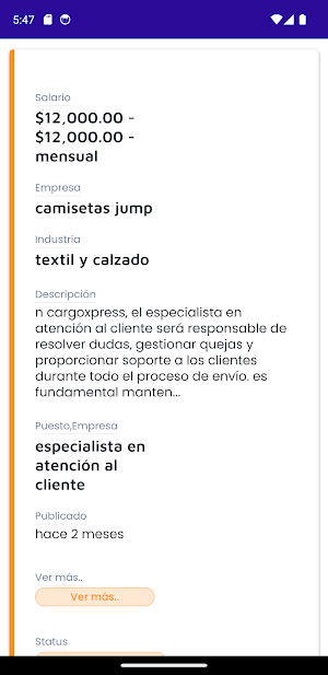 Trabajo Sí Screenshot 2