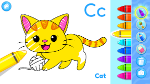 ABC Tracing alphabets for kids Screenshot 2